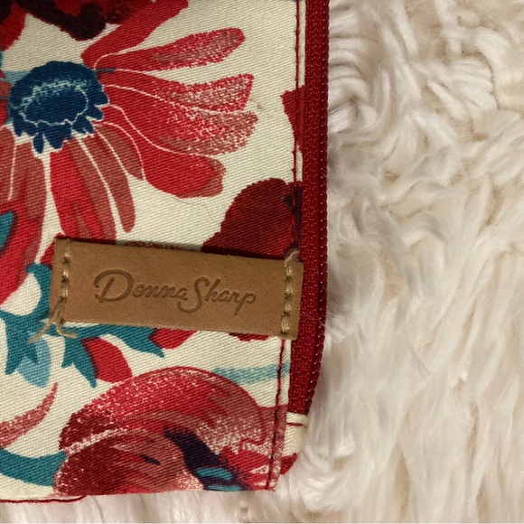 Floral Red and Blue Clutch by Dooney & Bourke - Picture 2 of 4